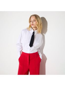 Camicia Elisabetta Franchi CA19867E2 da donna bianca.