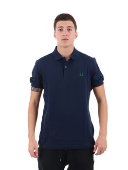 Polo Fred Perry M6000 Y49 da uomo blu.