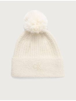 Cappello Calvin Klein LV04F8113G da donna panna.