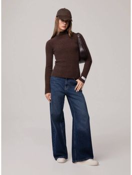 Maglione Hinnominate HMABW03185 da donna caffè.