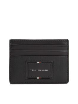 Portacarte Tommy Hilfiger AM0AM14504 da uomo nero.