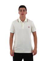 polo fred perry m3600 y20 da uomo panna.