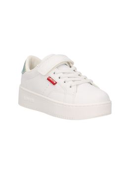 Sneakers Levi's VUNB0020S EMPIRE da bambina bianco+mirror.