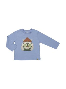 T-shirt Mayoral 2036 da neonato celeste.