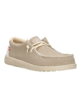 Scarpa casual Hey Dude 40003 da uomo bianca.