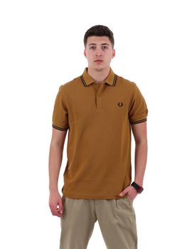 Polo Fred Perry M3600P da uomo senape.