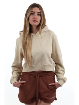 Felpa Hinnominate HMABW02363 da donna beige.