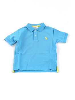 Polo U.S.Polo ASSN.597001 0147 da bambino azzurra.