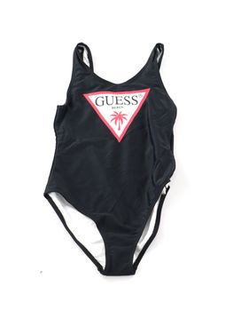 Costume Guess J5GZ48 KCA60 da bambina nero.