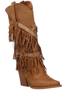 Stivale I AM CR3602-2 da donna nocciola.
