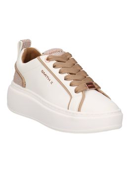 Sneaker Alexander Smith SXBDHSW 6534 da donna bianca e camel.