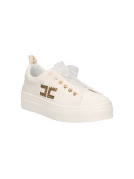 Sneakers Elisabetta Franchi La Mia Bambina F4A9-E0241 da bambina bianca.