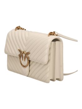 Borsa Pinko 100941 A0GK da donna bianca+oro.