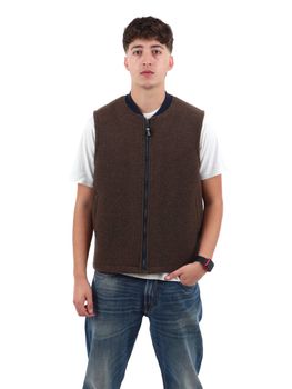Gilet Yos COWBOY CINCINNATI da uomo stone.