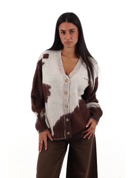 Cardigan Roy Roger's RND90404CU98XXXX da donna brown.