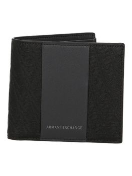Portafoglio Armani Exchange XM000167 AF26691 da uomo nero.