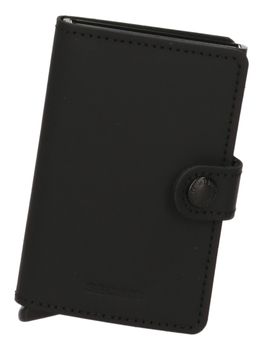 Portacarte Secrid MM MATTE unisex nero.