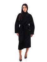cappotto elisabetta franchi cp01d66e2 da donna nero.