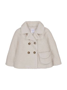 Cappotto Mayoral 4411 da bambina biscuits.