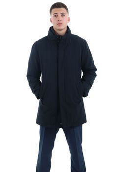 Parka Yos HM85 da uomo navy.