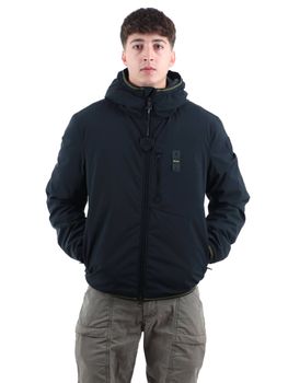 Piumino Blauer BLUC08060 005480 da uomo nero.