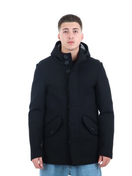 Giubbotto Yos BOB T601 da uomo nero.