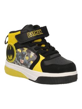 Sneaker Fumetto W1020221S BATMAN da bambino nera e gialla.