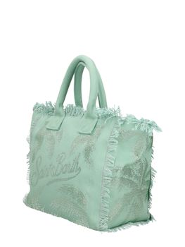 Borsa da mare Mc2 Saint Barth 01525H VANITY STRASS da donna verde acqua