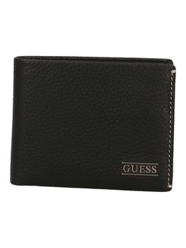 Portafoglio Guess SMBOGS LEA20 da uomo nero.