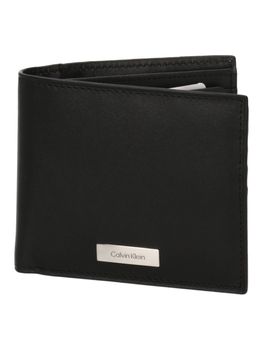 Portafogli Calvin Klein LV04D1066G da uomo nero.