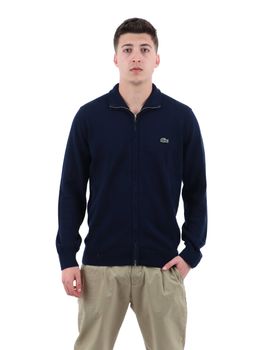 Felpa Lacoste AH1957 da uomo blu.