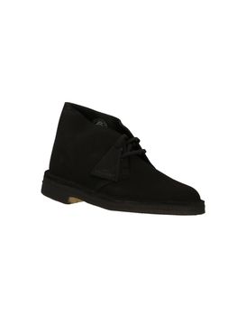 Polacchino Clark DESERT BOOT da uomo nero.