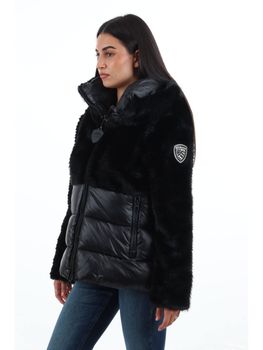 Piumino Blauer BLDC02304 007685 da donna nero.