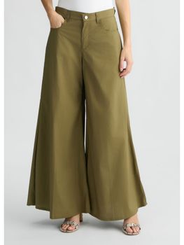 Pantalone Liu Jo WA5511T4319 da donna verde.