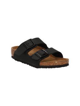 Ciabatta Birkenstock 555123 ARIZONA da bambino nera.
