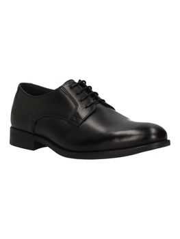Scarpa elegante Crepida 1834 ROLLER da uomo nera.