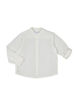 Camicia Mayoral 3119 da bambino bianca.
