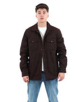 Giubbino Mc2 Saint Barth BEX003 00022 da uomo dark brown.