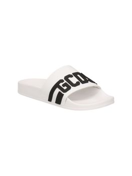 Ciabatta GCDS B1EU4901 da uomo bianco+nero