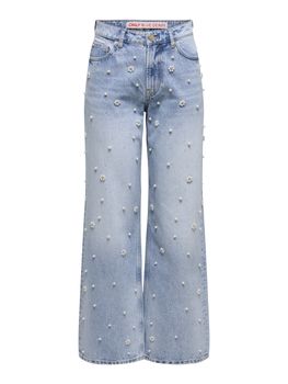 Jeans Only ONUR HW WIDE PEARL DECO 15367466 da donna denim.
