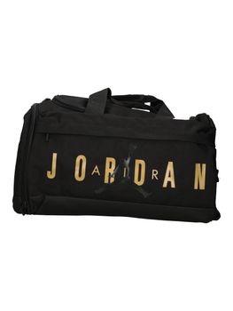 Borsa sportiva Nike Jordan MM0920 unisex ragazzi nera+oro.