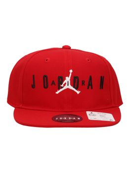 Cappello Nike Jordan 9A0128 da ragazzo rosso.