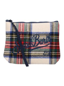 Pochette Mc2 Saint Barth ALI0022 03112 unisex tartan.