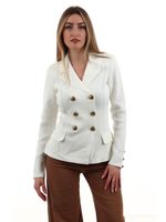 maglia elisabetta franchi mk82s61e2 da donna avorio.