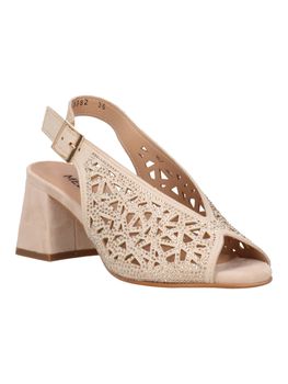 Sandalo Melluso N653Q da donna beige.