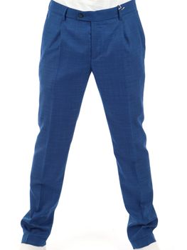 Pantalone Daniele Alessandrini P4073N11544 da uomo blu.