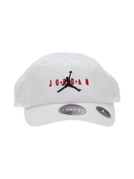 Cappello Nike Jordan 9A0569 001 unisex ragazzi bianco.