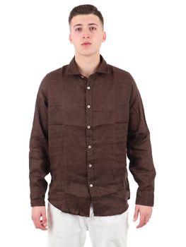 Camicia MarkUp MK13003 da uomo caffè.