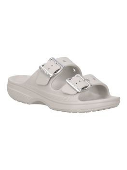 Ciabatta Crocs 213316 da donna grigia.