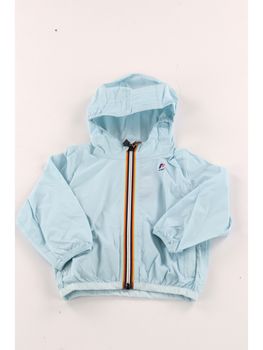 Giacchetto K-Way K2137XW 121 LE VRAI CLAUDINE da neonati celeste.